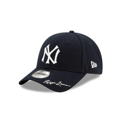 New York Yankees Gorra | New Era MLB X Ralph Lauren 49forty Fitted Cap Mexico - Azules